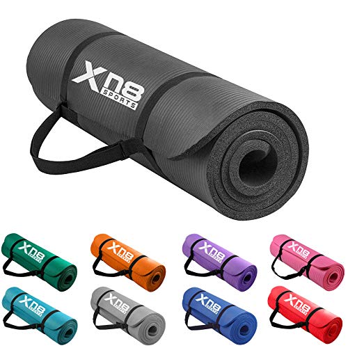 Xn8 Sports Yoga Mat 15mm Thick NBR Exercise Mat with Carrying Strap No —  Fitbross